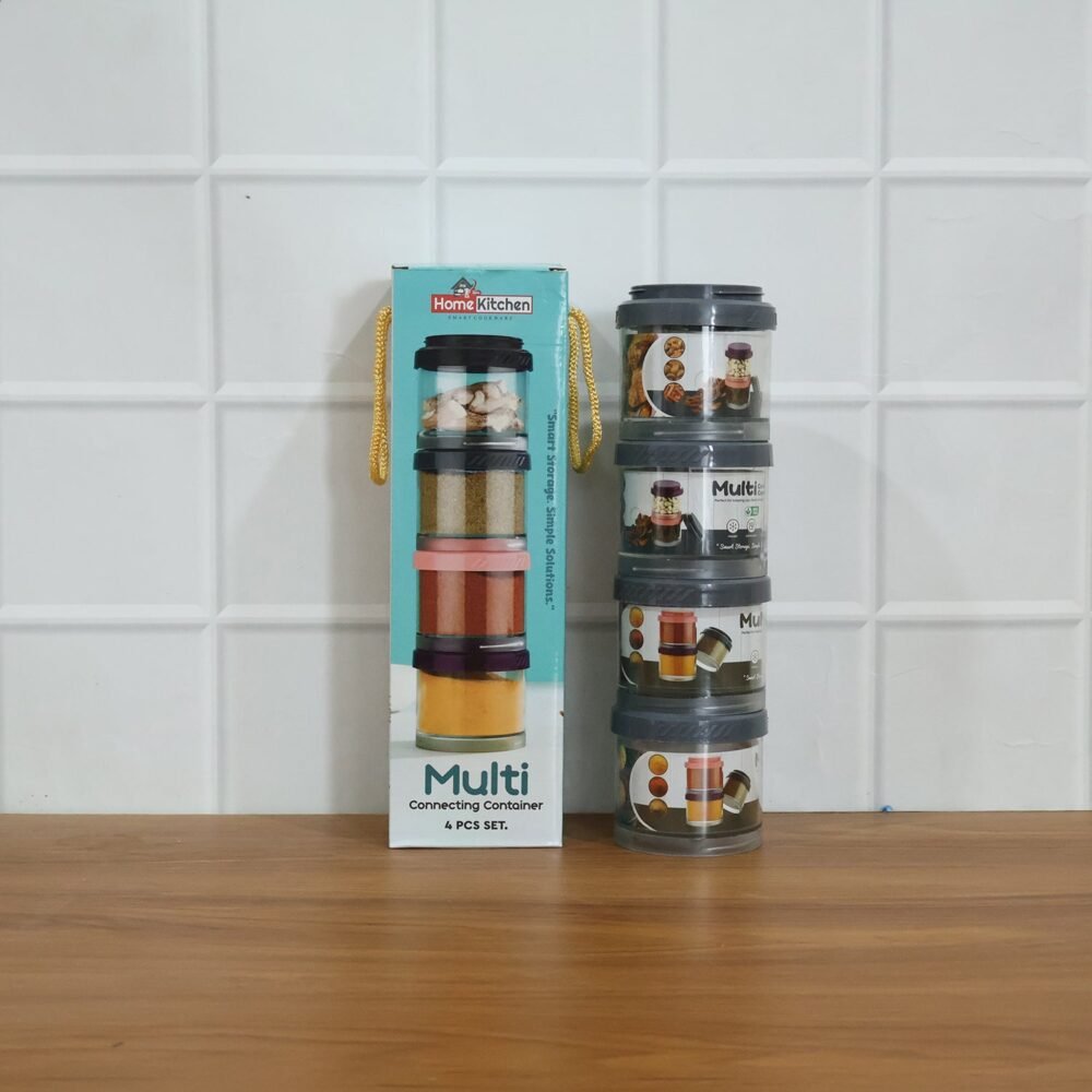 Stackable Storage Container Set – Space Saving & Modular Design