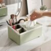 Multipurpose Plastic Organizer Box – Neat Storage with Tissue Holder