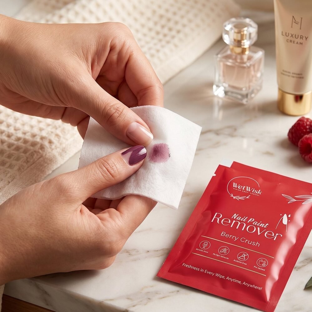 NailPaintRemover-03.jpg Wetwisk Nail Paint Remover Wet Wipes – Acetone-Free & Gentle