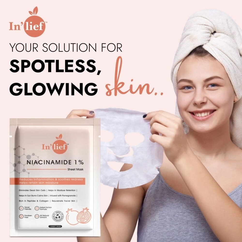 Niacinamide-Sheet-Mask-04.jpg Niacinamide 1% Hydrating Facial Sheet Mask – Soothes & Calms Skin