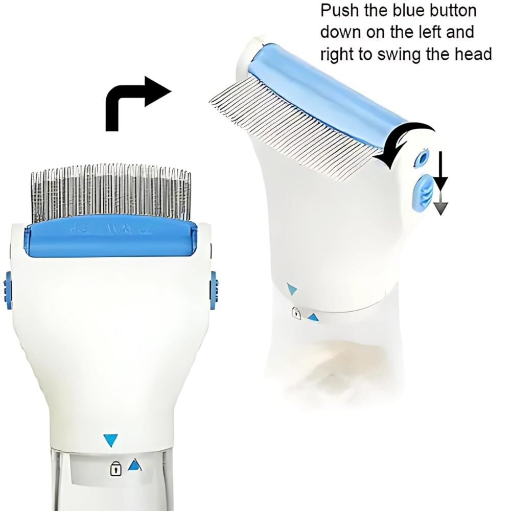 NitsRemoval-05.jpg Electric Anti-Lice Comb – Fine Stainless Steel with Vacuum Suction