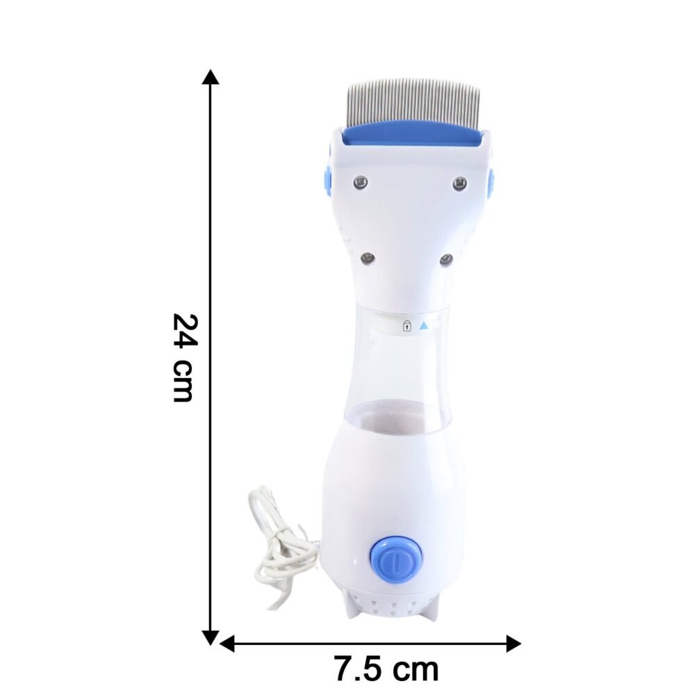 NitsRemoval-size.jpg Electric Anti-Lice Comb – Fine Stainless Steel with Vacuum Suction