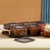 Organizer-Set-with-Tray-03.jpg Multipurpose Transparent Spice Jar Set – 6-Piece with Tray & Lids