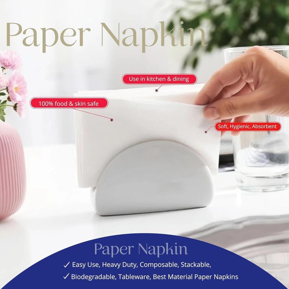 Paper-Napkins-04_30ccc20a-a843-4472-bd85-e8daed63e9cc.jpg Disposable Tissue Napkins – Soft, Absorbent 75 Pack