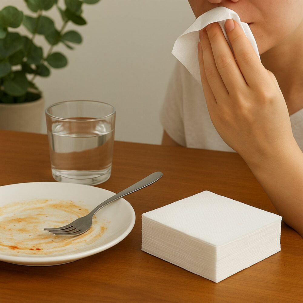 Disposable Tissue Napkins – Soft & Highly Absorbent 50 Pcs Set