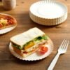 Compostable Paper Plates – 7 Inch Sturdy Eco-Friendly Pack of 25