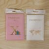 Travel Passport Holder Wallet – Stylish Mix Design & Compact