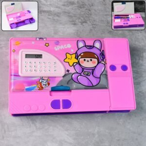 Pencil-Box-with-Mini-Calculater-01.jpg Space Theme Pencil Box with Built-in Calculator – Dual Compartment Organizer