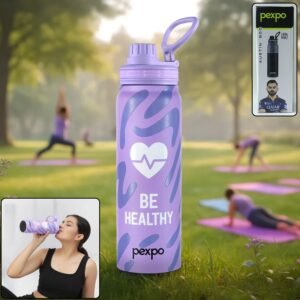 Stainless Steel Water Bottle – Leakproof & Insulated for Daily Use