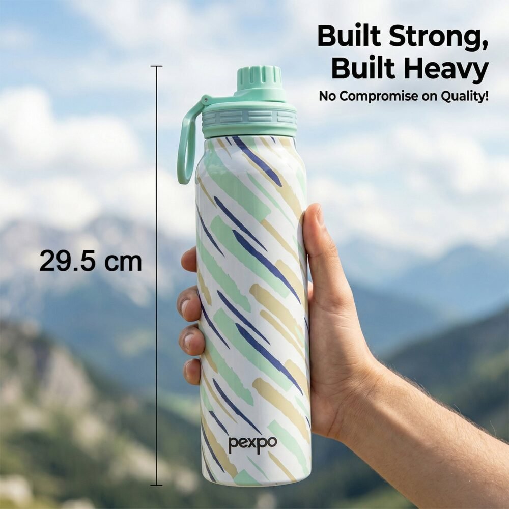 Stainless Steel Water Bottle – Leakproof & Large Capacity for Daily Use