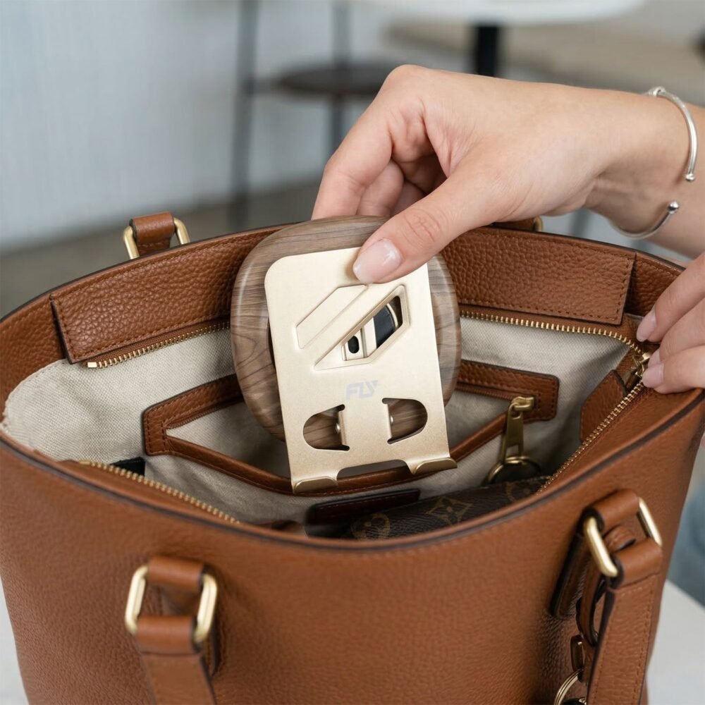 Adjustable Mobile Phone Stand – Sturdy & Compact Workspace Accessory