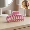 PinkHairClutcher-WOSKU-01.jpg Hair Claw Clip – Secure & Stylish Hair Accessory for Women