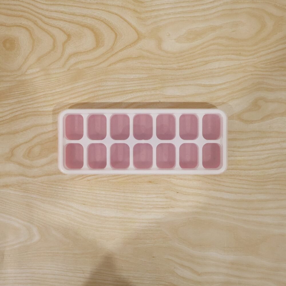 PinkIceCubeTrays-live.jpg Plastic Ice Cube Tray – Durable with Lid for Easy Freezing