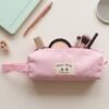 PinkMakeupPouch-05.jpg Multipurpose Zipper Pouch Organizer – Compact & Durable Travel Bag