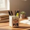 Pixel Art Desk Pen Holder – Creative Space Saver