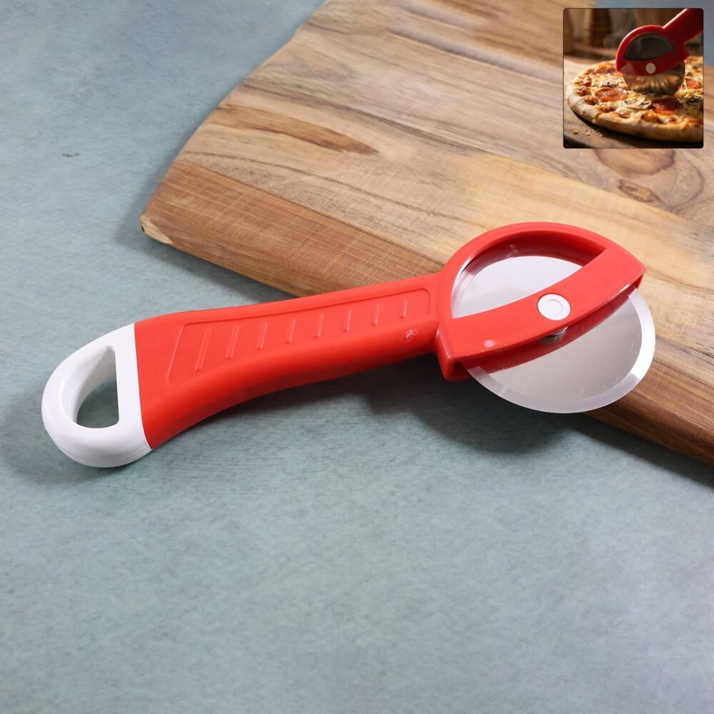 Multipurpose Pizza Cutter – Sharp Rolling Wheel with Ergonomic Handle