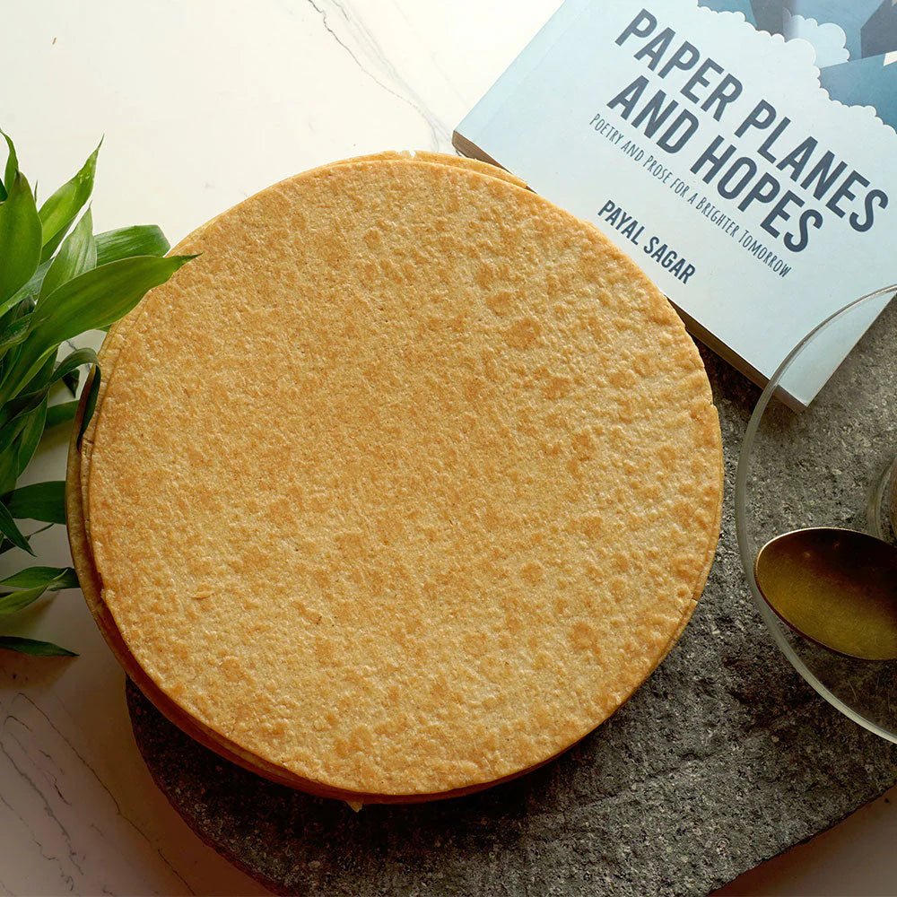 Plain Khakhra ñ Healthy Wheat Chips (195g) | Maniarr's