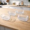 Plastic-Crystal-Bowl-04.jpg Clear Serving Bowl Set – 4 Durable Multipurpose Bowls