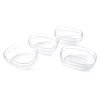Plastic-Crystal-Bowl-05.jpg Clear Serving Bowl Set – 4 Durable Multipurpose Bowls