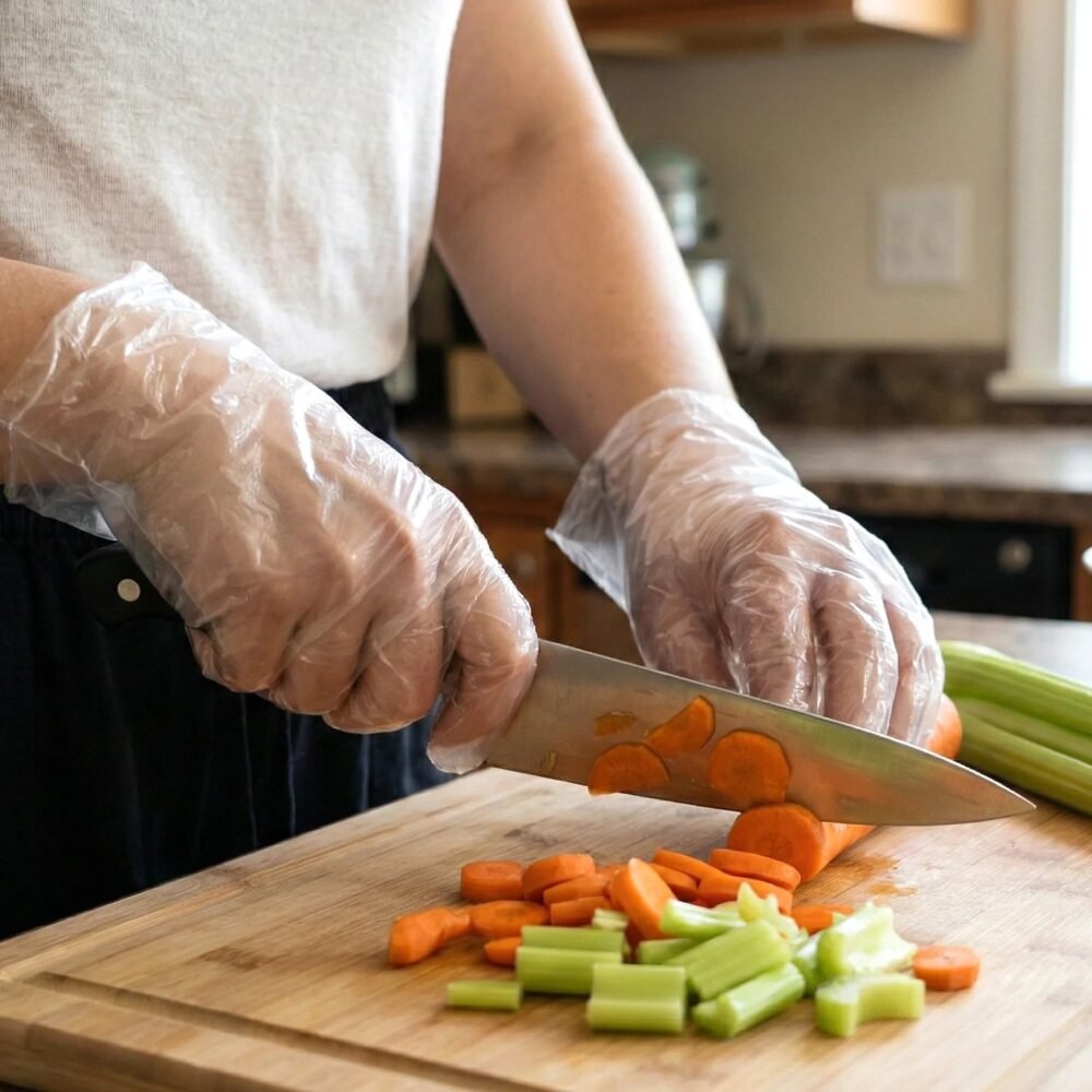 Plastic-Hand-Gloves-05_3fbcf0cc-a74d-4646-b870-dbacf6ad5275.jpg Disposable Plastic Gloves – Hygienic Food & Cleaning Protection