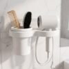 Wall Mounted Toothbrush Holder Set – Space-Saving Bathroom Organizer