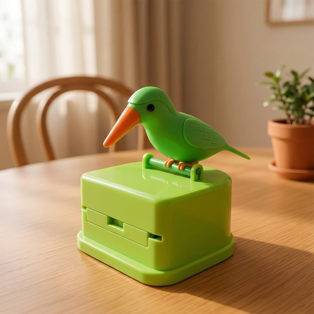 Bird Shape Toothpick Dispenser – Hygienic & Decorative Kitchen Accessory