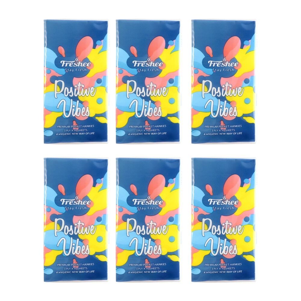 Pocket Tissue Pack – Ultra-Soft, Travel-Friendly 6-Pack