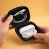Portable Earphone Case – Compact Travel Organizer for Gadgets