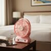 PortableFan-03.jpg Portable USB Rechargeable Desk Fan – Compact Cooling with Speed Control