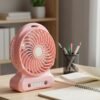 PortableFan-05.jpg Portable USB Rechargeable Desk Fan – Compact Cooling with Speed Control