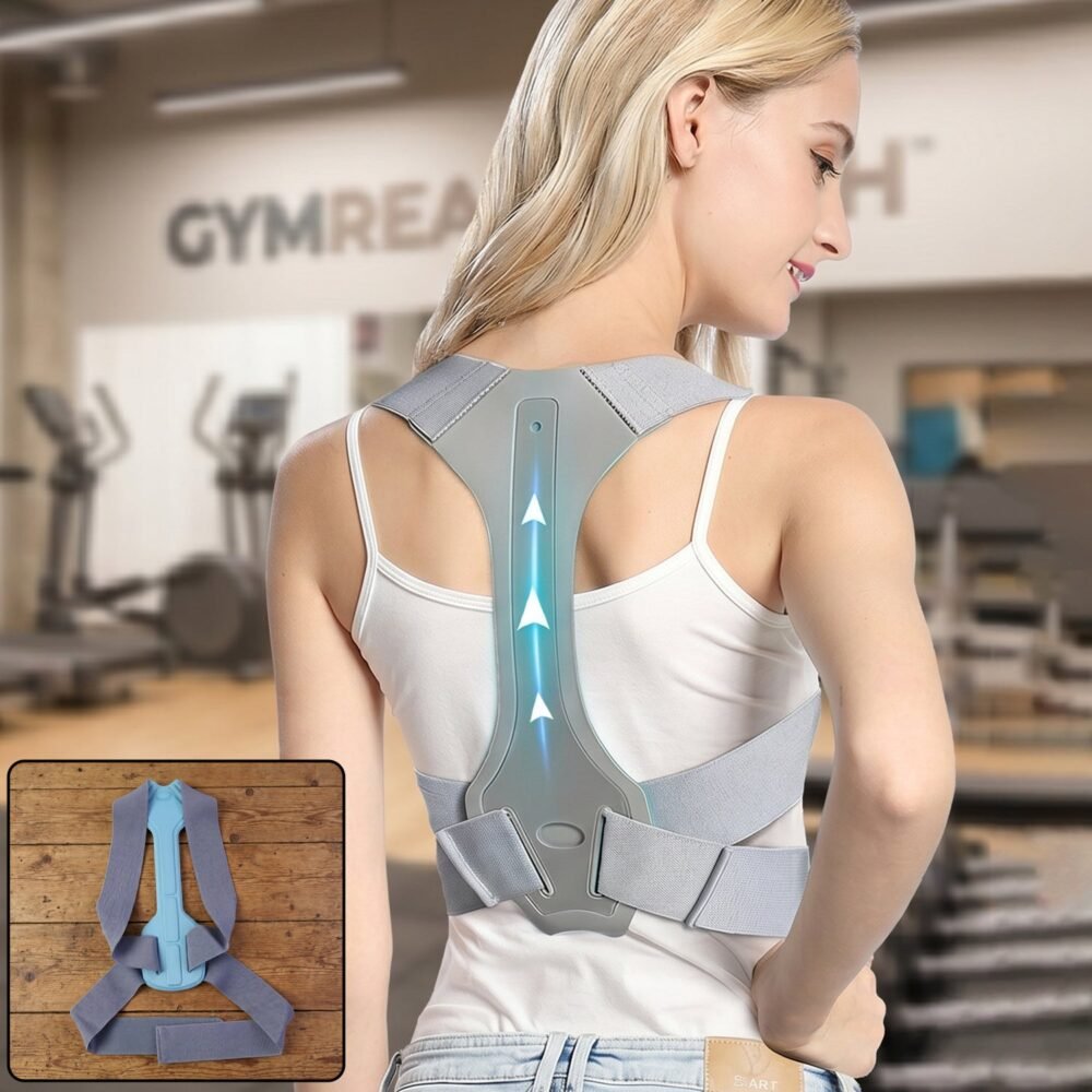 Posture Corrector Belt – Adjustable Back Support for Pain Relief