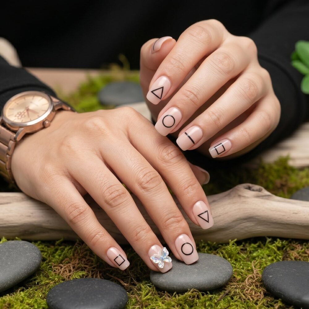 Press-On Nails – Reusable False Nail Set with Strong Glue for Equally Glam Looks
