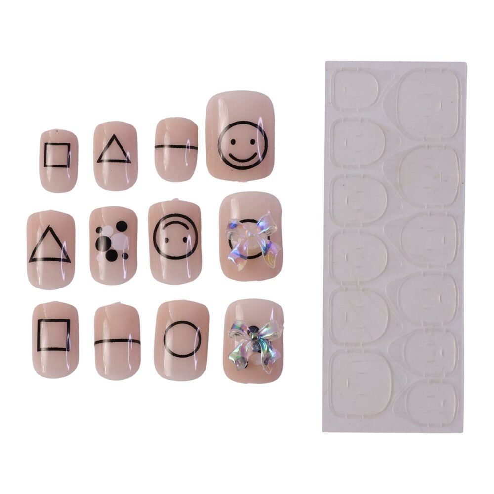 Press-On Nails – Reusable False Nail Set with Strong Glue for Equally Glam Looks