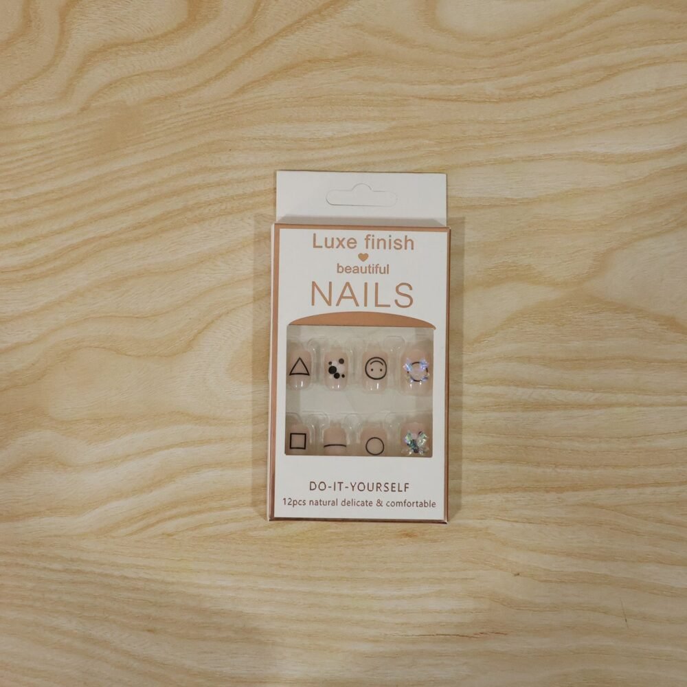 Press-On Nails – Reusable False Nail Set with Strong Glue for Equally Glam Looks