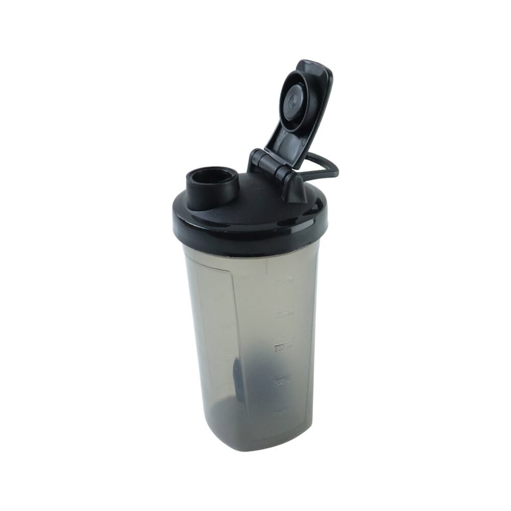500 ml Plastic Gym Shaker Bottle – Leakproof with Mixing Ball
