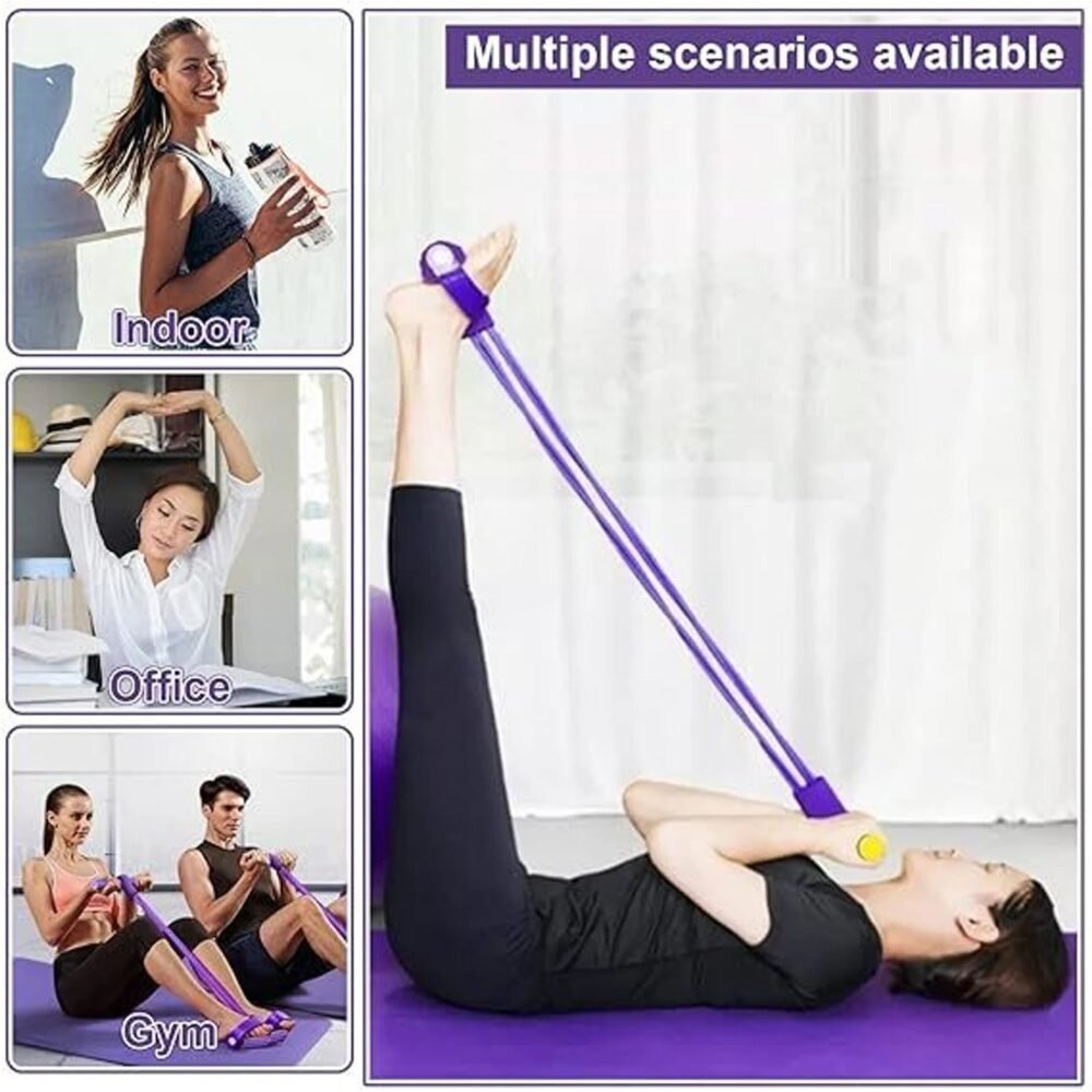 Purpleyogapedalpuller-02.jpg Pull Rope Resistance Exerciser – Full Body Workout & Portable