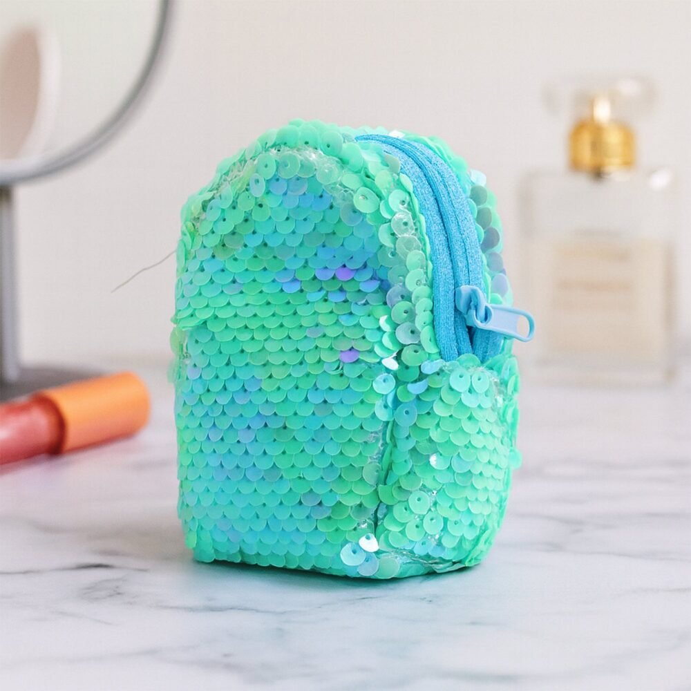 Purse-02_9d291a95-6a9d-45f1-9ec2-0f6df5bfbcf6.jpg Sequin Pouch – Sparkly Zipper Pouch for Coins, Makeup & Essentials