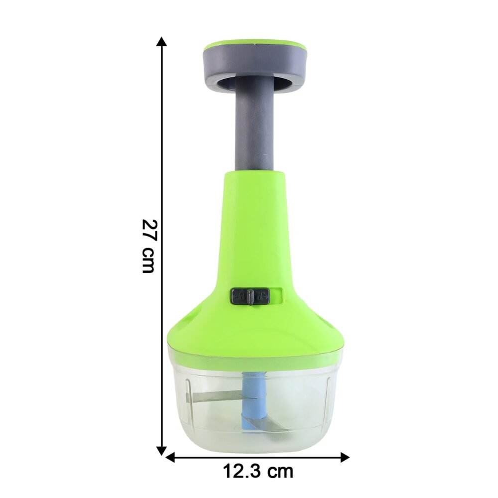 Push-Down Vegetable Chopper – 750 ml High Capacity Manual Cutter