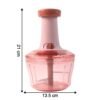 Vegetable Chopper – 800 ML Capacity Manual Food Cutter
