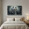 Radha Krishna Wall Frame – Elegant Spiritual Home Decor