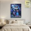 RadhaKrishnawallPainting03-WOSKU-01.jpg Radha Krishna Wall Frame – Divine Moonlight Artistic Decor