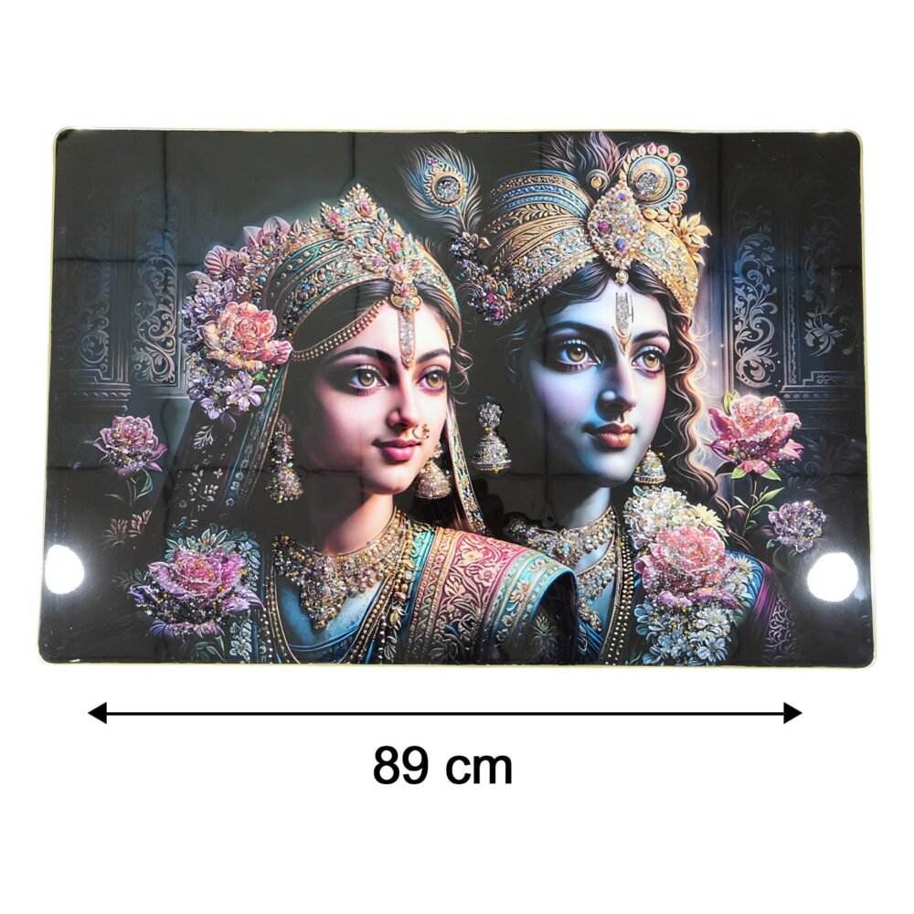 RadhaKrushnaPainting01-size.jpg Radha Krishna Wall Frame – Elegant Spiritual Home Decor