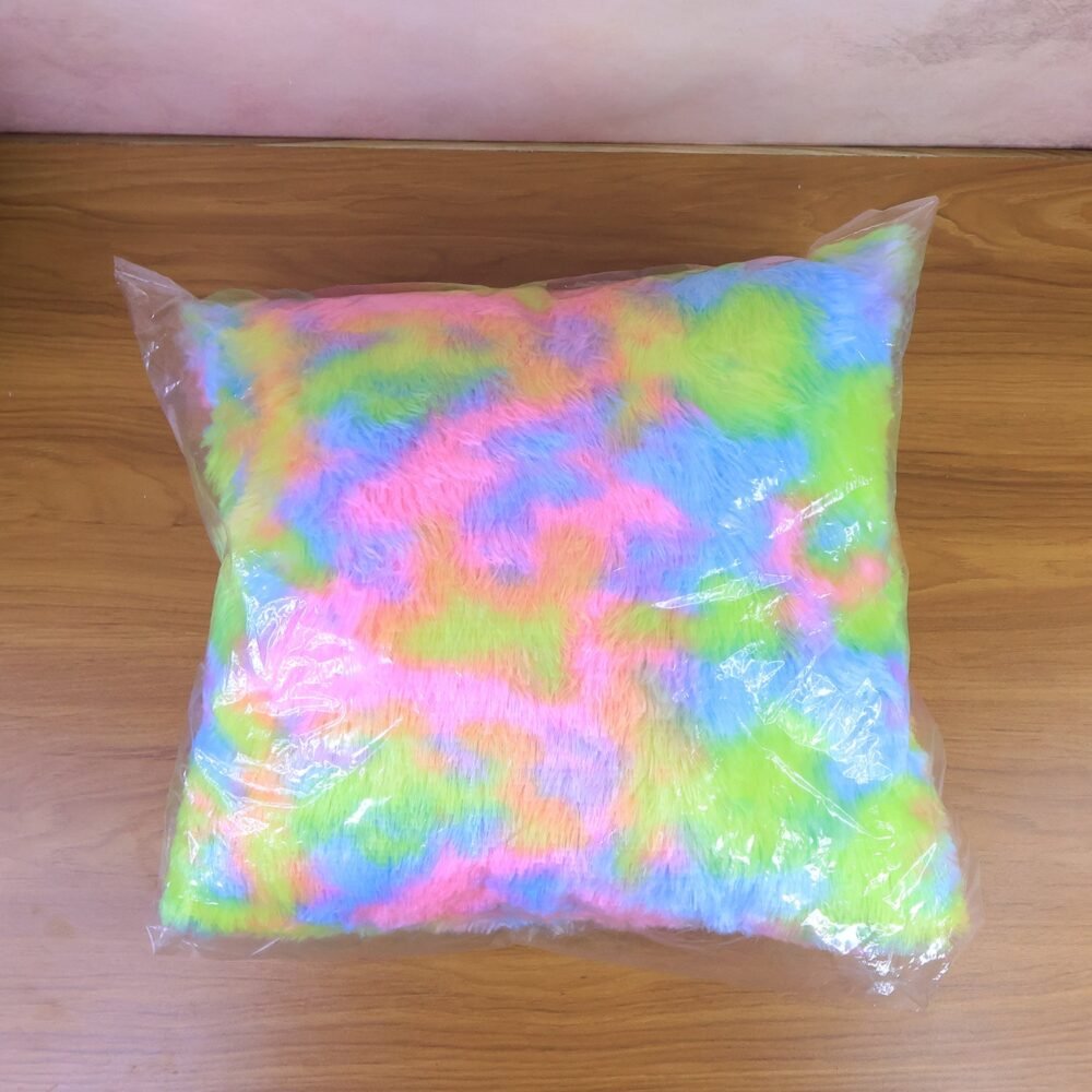 Rainbow Cushion Pillow – Soft Plush Decorative Throw Pillow