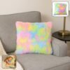 Rainbow Cushion Pillow – Soft Plush Decorative Throw Pillow