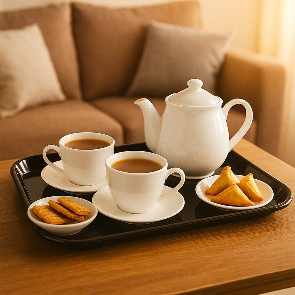 RectTray-02.jpg Plastic Serving Tray – 40x30 cm Durable & Break-Resistant Black