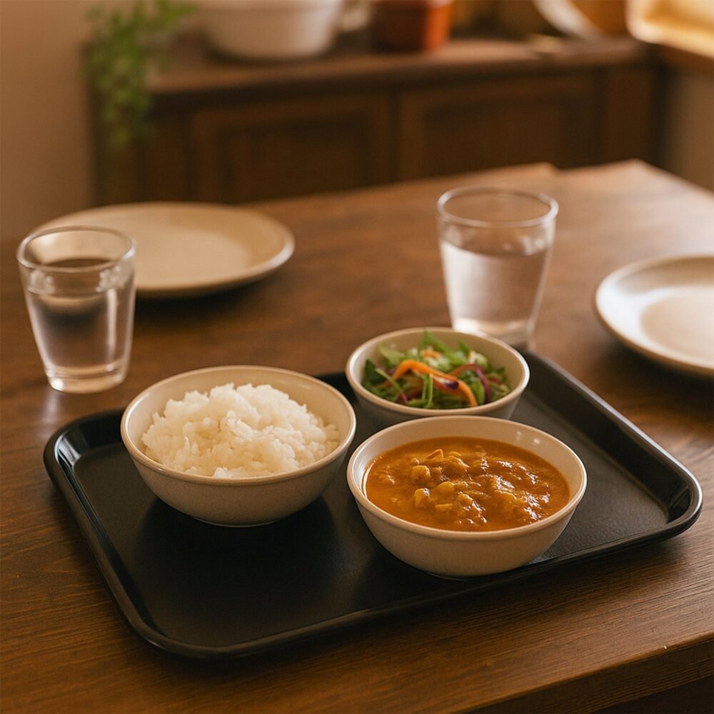 RectTray-05.jpg Plastic Serving Tray – 40x30 cm Durable & Break-Resistant Black