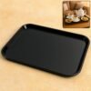 RectTray-WOSKU-01.jpg Plastic Serving Tray – 40x30 cm Durable & Break-Resistant Black