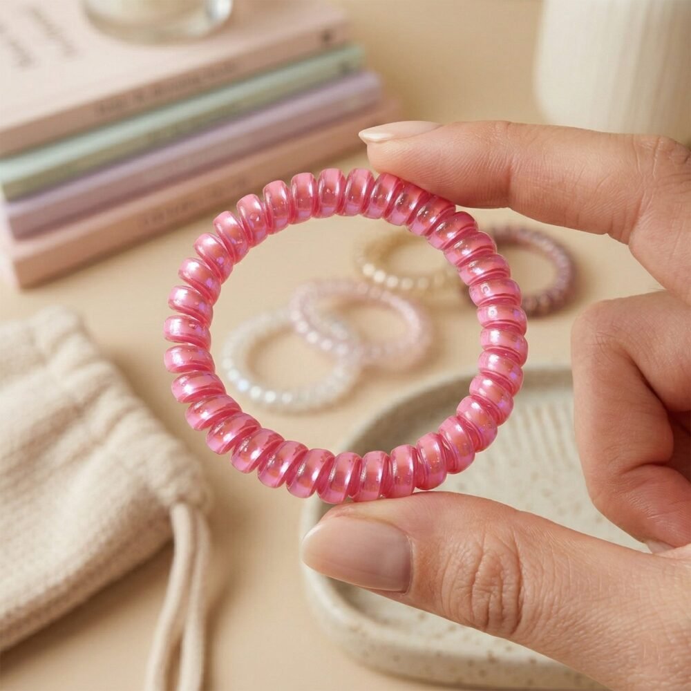 Telephone Wire Hair Band – Secure & Damage-Free Styling for Women