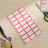 RedSticker-WOSKU-01.png Self-Adhesive Label Stickers – 50 Red & White Sheets for Easy Organization