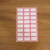 RedlineSticker-live.jpg Self-Adhesive Label Stickers – Durable Rectangular Sheet